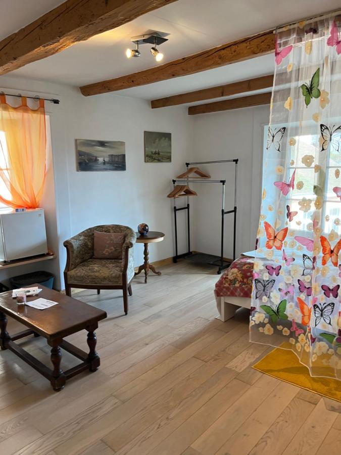 Chambre Papillon Avec Acces Terasse La Neuveville Exteriér fotografie